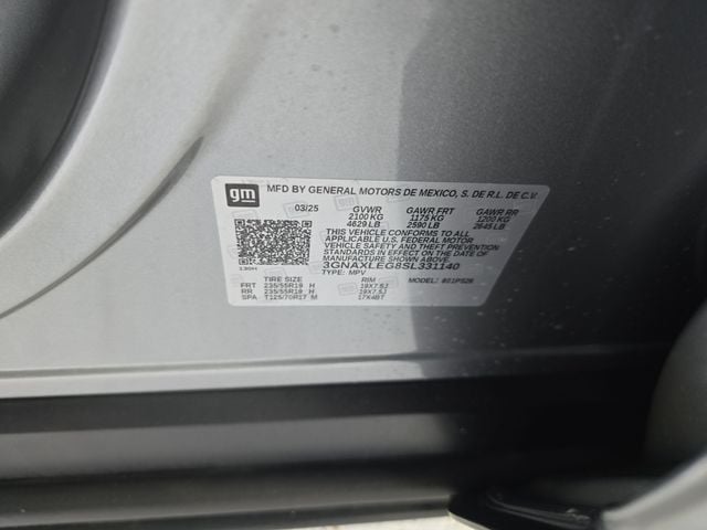 Pre-Owned 2025 Chevrolet Equinox RS - photo - 14