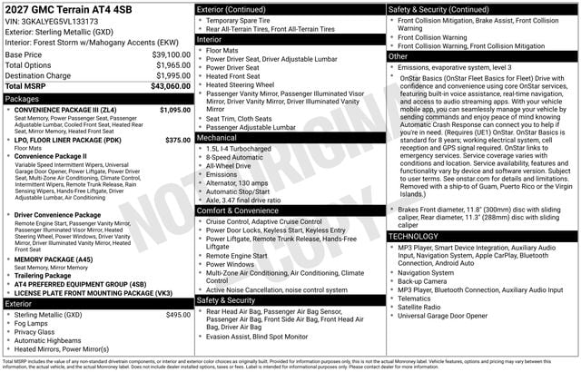 New 2027 GMC Terrain AT4 - photo - 3
