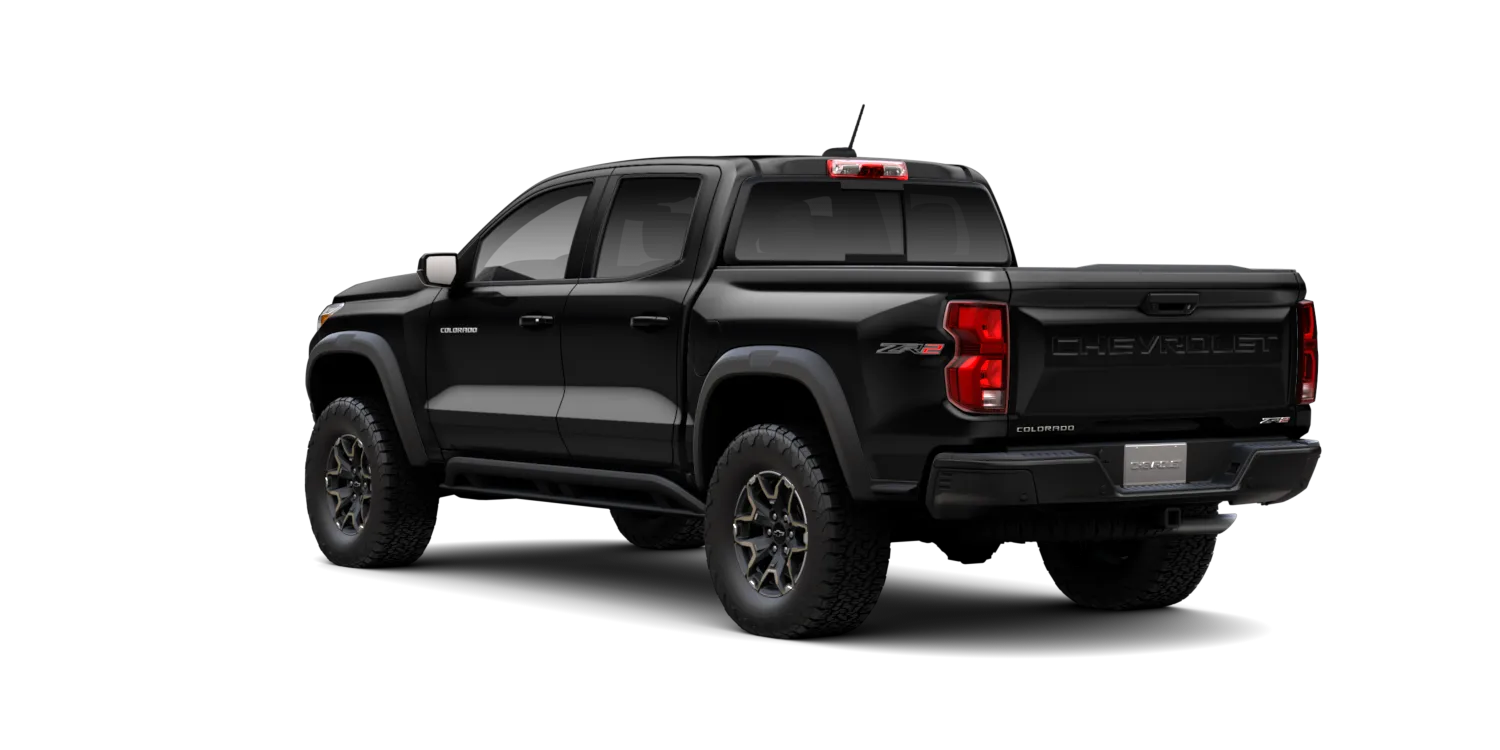 2026 Chevrolet Colorado ZR2 in Black, GMC studio render, in stock at Charlie Obaugh in Staunton, Virginia