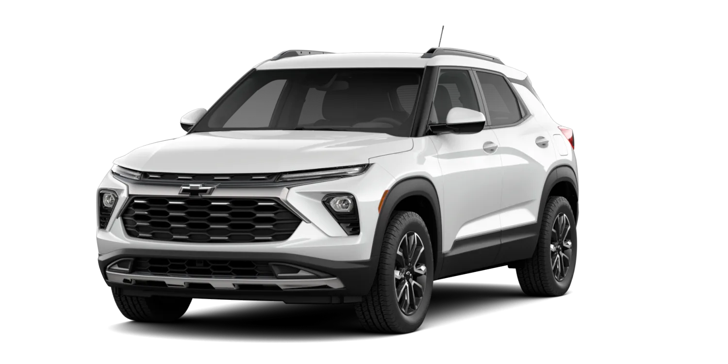 2026 Chevrolet TrailBlazer ACTIV in Iridescent Pearl Tricoat, GMC studio render, in stock at Charlie Obaugh in Staunton, Virginia