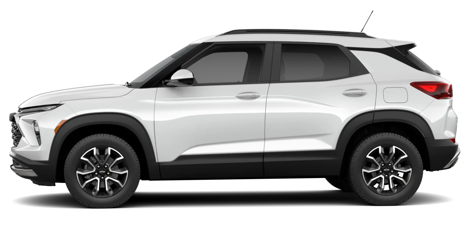 2026 Chevrolet TrailBlazer ACTIV in Iridescent Pearl Tricoat, GMC studio render, in stock at Charlie Obaugh in Staunton, Virginia