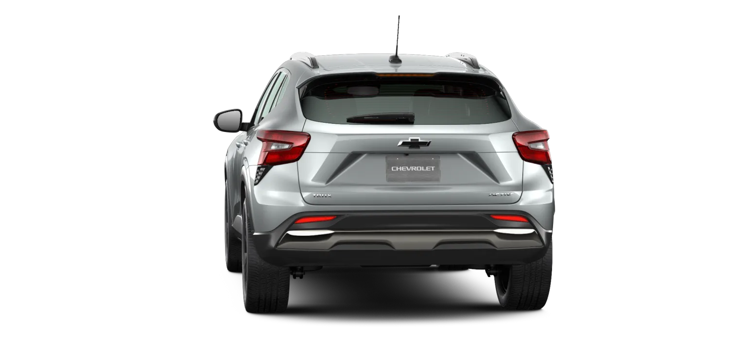 2026 Chevrolet Trax ACTIV in Sterling Gray Metallic, GMC studio render, in stock at Charlie Obaugh in Staunton, Virginia
